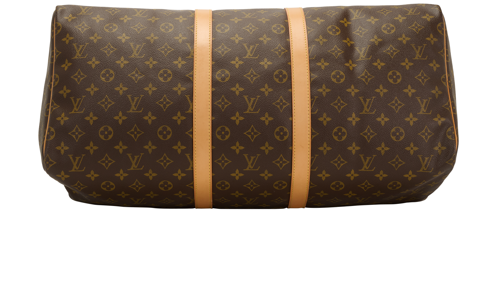 Keepall 55, &pound;1,220, Handbags, Brown, Canvas, Top view